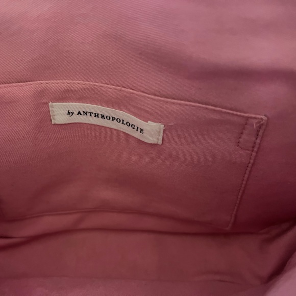 Anthropologie Pink Olive Beaded Purse - Picture 9 of 10